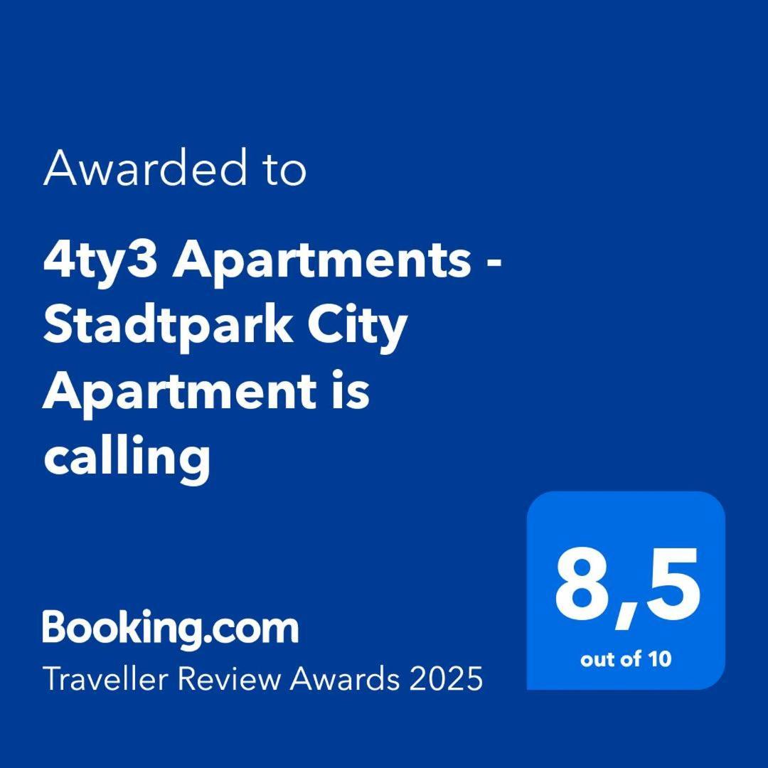 4Ty3 Apartments - Stadtpark City Apartment Is Calling 비엔나 외부 사진